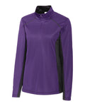Clique Women's Ice Pique Colorblock Tech Half Zip-1