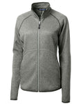 Cutter & Buck Women's Mainsail Sweater-Knit Full Zip Jacket-1