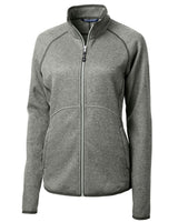 Cutter & Buck Women's Mainsail Sweater-Knit Full Zip Jacket-2