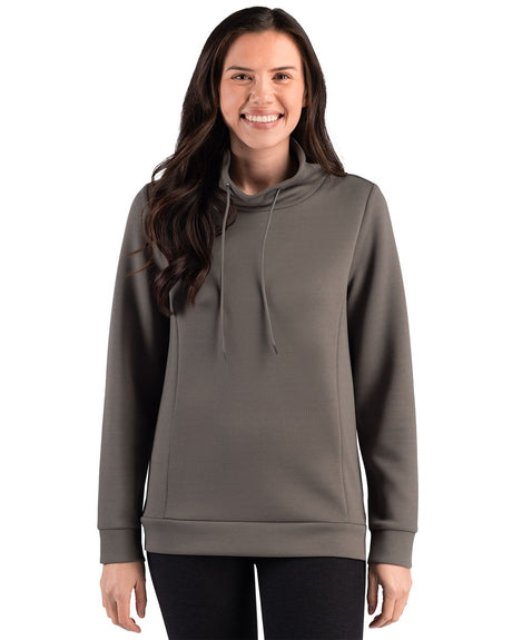 Clique Women's Haven Recycled High Collar Pullover Sweatshirt-1