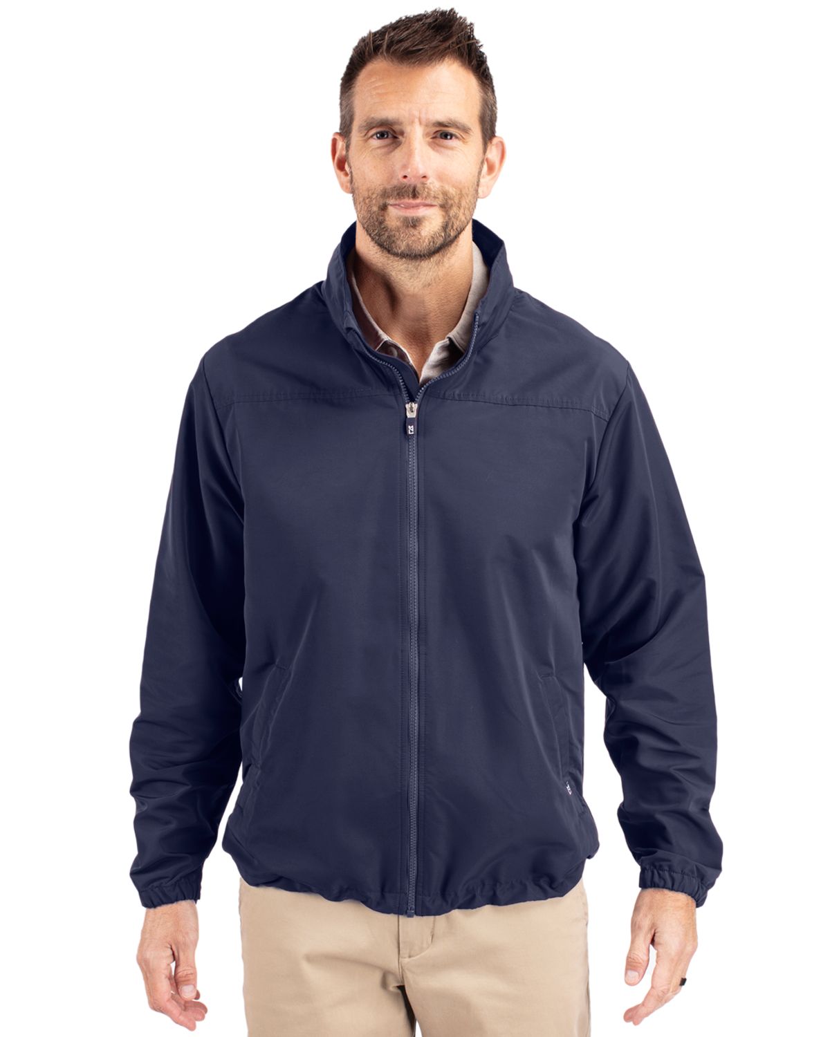 Cutter & Buck Men's Charter Big & Tall Full Zip Jacket-1