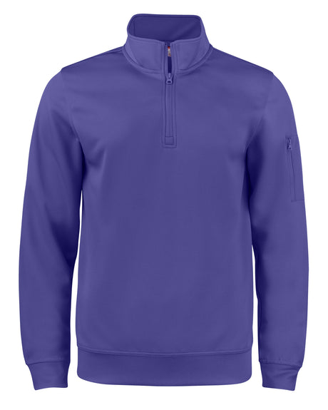 Clique Men's Lift Solution-dyed Performance Half Zip Sweatshirt-1
