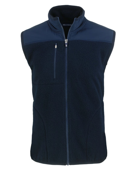Cutter & Buck Men's Cascade Big & Tall Full Zip Vest-1