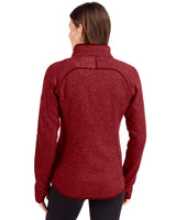 Cutter & Buck Women's Mainsail Sweater-Knit Full Zip Jacket-2
