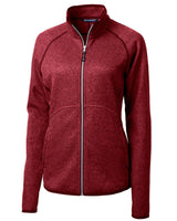 Cutter & Buck Women's Mainsail Sweater-Knit Full Zip Jacket-5
