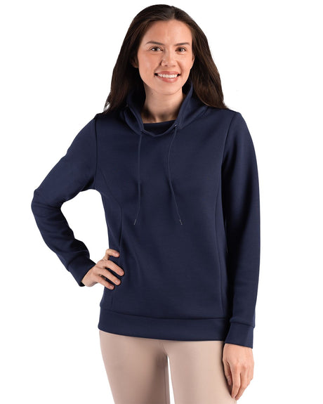 Clique Women's Haven Recycled High Collar Pullover Sweatshirt-1