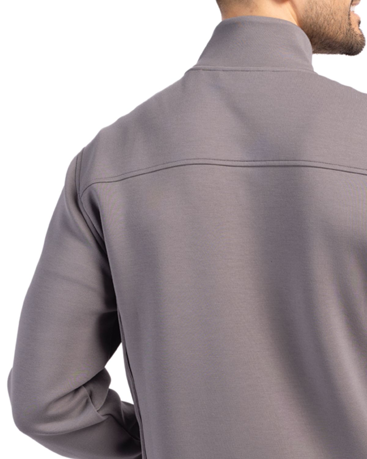 Cutter & Buck Men's Roam Recycled Buttery-Soft Knit Full Zip Jacket-4