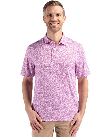 Cutter & Buck Men's Pike Recycled Flora Print Polo-1