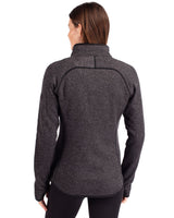 Cutter & Buck Women's Mainsail Sweater-Knit Full Zip Jacket-5
