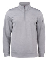 Clique Men's Lift Solution-dyed Performance Half Zip Sweatshirt-3