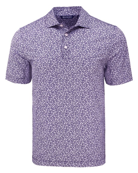 Cutter & Buck Men's Pike Recycled Flora Print Polo-1