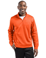 Clique Men's Lift Solution-dyed Performance Half Zip Sweatshirt-2