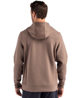 Cutter & Buck Men's Roam Recycled Buttery-Soft Knit Half Zip Hooded Pullover-2