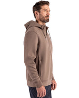 Cutter & Buck Men's Roam Recycled Buttery-Soft Knit Half Zip Hooded Pullover-3