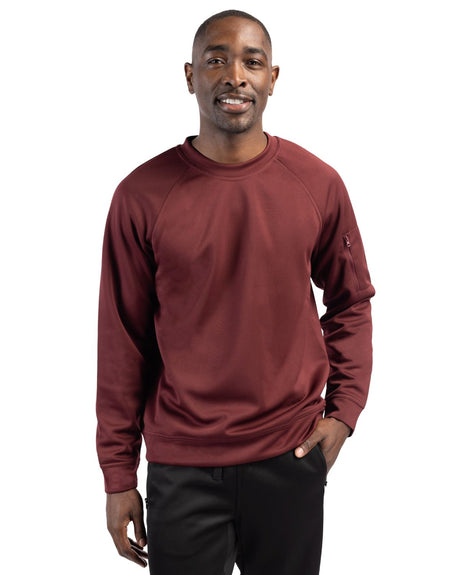 Clique Men's Lift Solution-dyed Performance Crewneck Sweatshirt-3