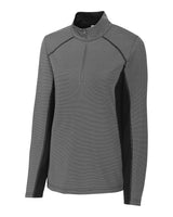 Clique Women's Ice Pique Colorblock Tech Half Zip-1