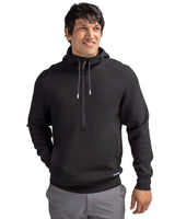 Cutter & Buck Men's Roam Recycled Buttery-Soft Knit Half Zip Hooded Pullover-11