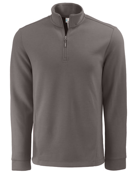 Clique Men's Haven Recycled Quarter Zip Sweatshirt-1