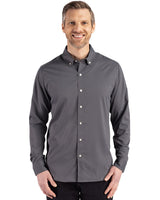Cutter & Buck Men's Skyline Big & Tall Long Sleeve Button Down Dress Shirt-5