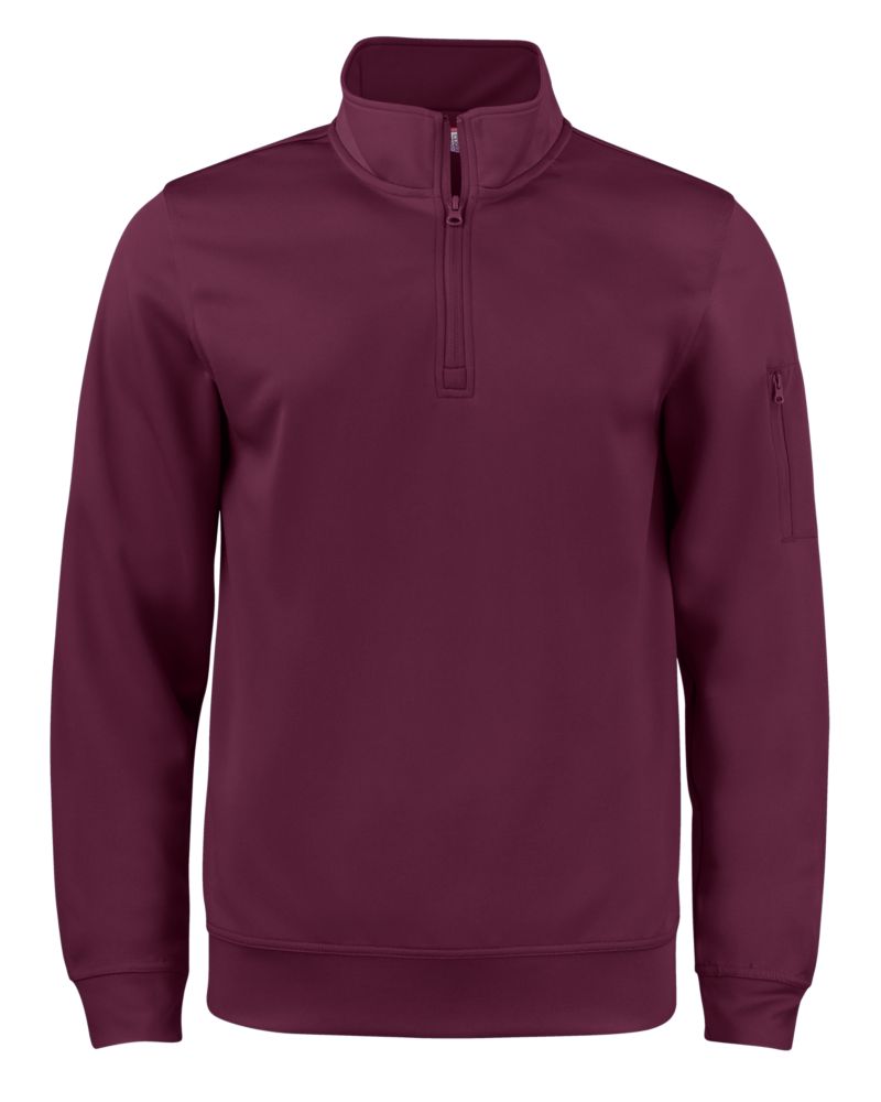 Clique Men's Lift Solution-dyed Performance Half Zip Sweatshirt-5