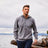 Cutter & Buck Men's Roam Recycled Buttery-Soft Knit Half Zip Hooded Pullover-1