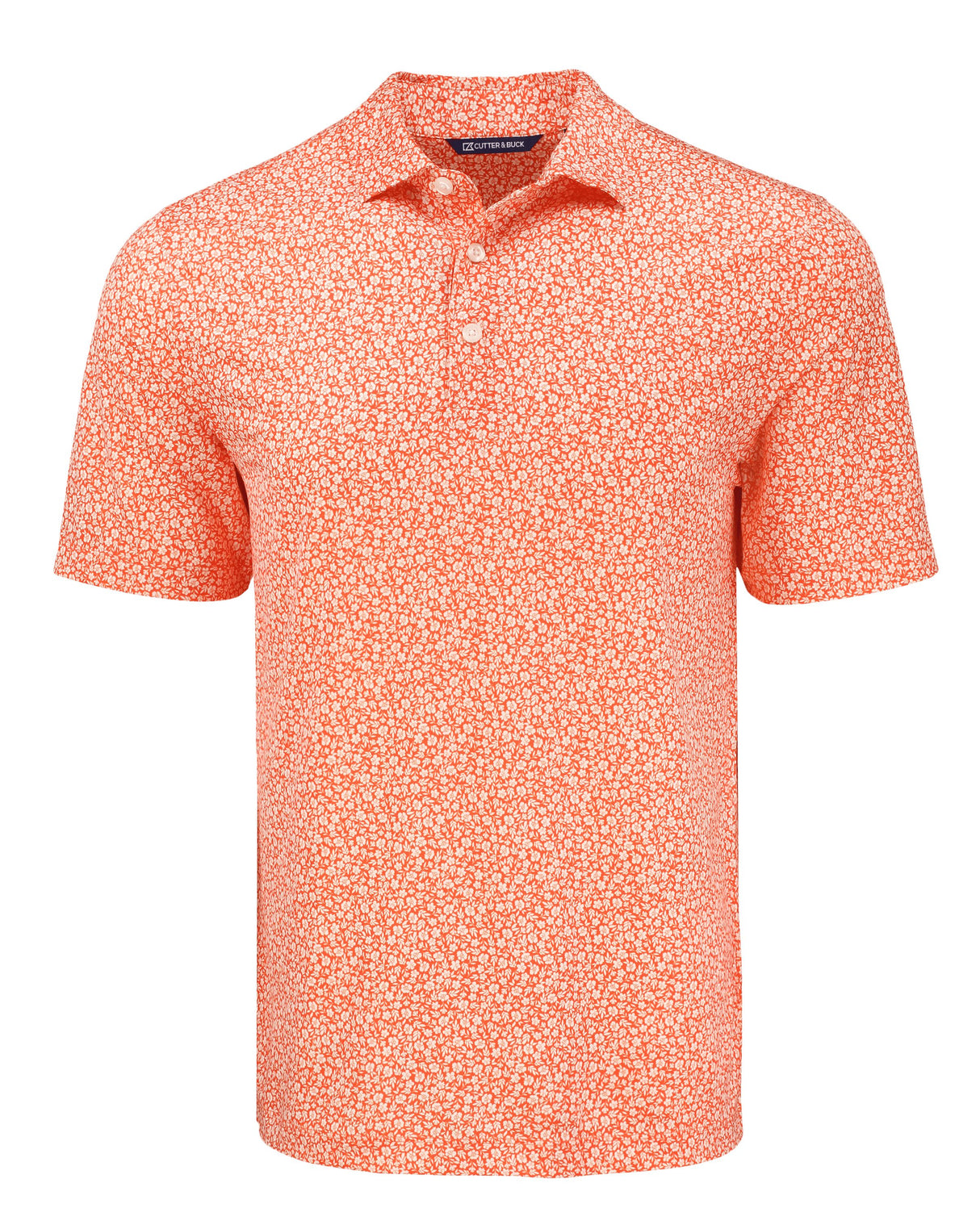 Cutter & Buck Men's Pike Recycled Flora Print Polo-4