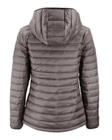 Clique Women's Valhalla Recycled Insulated Puffer Full Zip Hooded Jacket-11