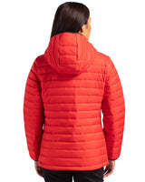 Clique Women's Valhalla Recycled Insulated Puffer Full Zip Hooded Jacket-3
