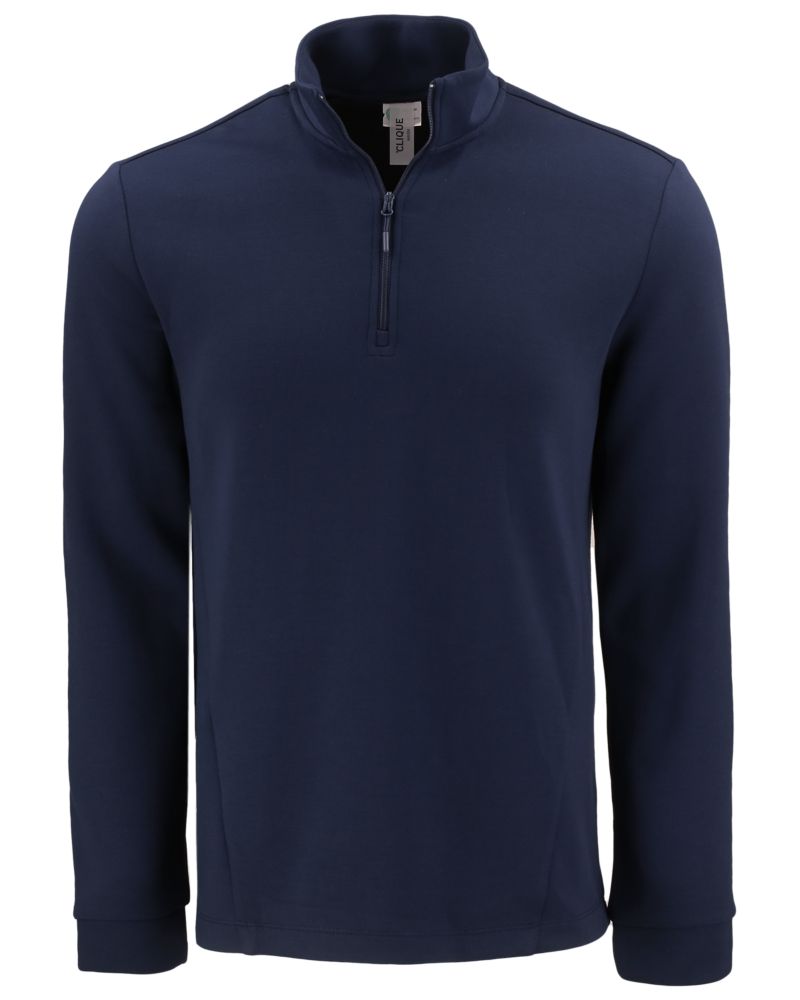 Clique Men's Haven Recycled Quarter Zip Sweatshirt-2