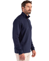 Clique Men's Haven Recycled Quarter Zip Sweatshirt-6