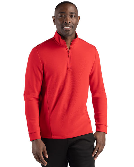 Clique Men's Haven Recycled Quarter Zip Sweatshirt-5
