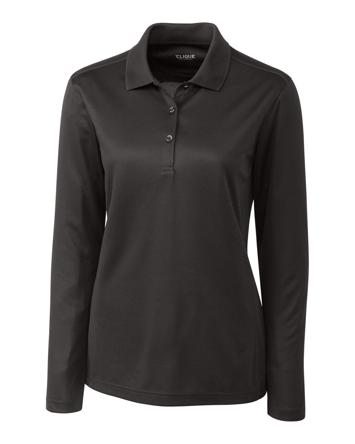 Clique Women's Ice Pique Tech Long Sleeve Polo-1