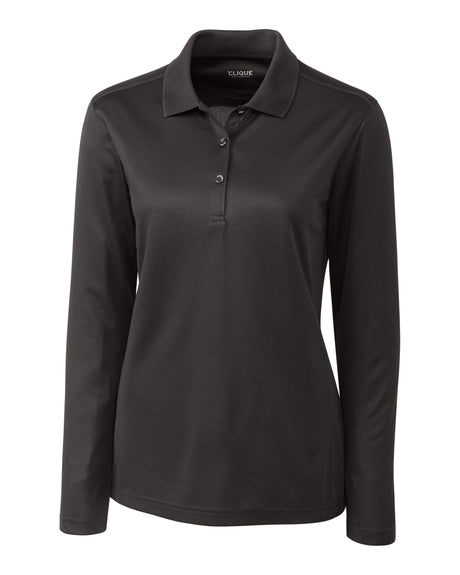 Clique Women's Ice Pique Tech Long Sleeve Polo-1