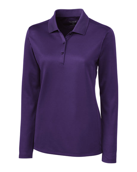Clique Women's Ice Pique Tech Long Sleeve Polo-1
