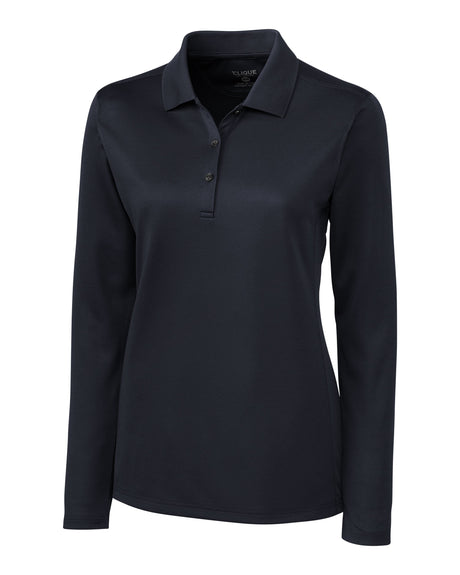 Clique Women's Ice Pique Tech Long Sleeve Polo-1