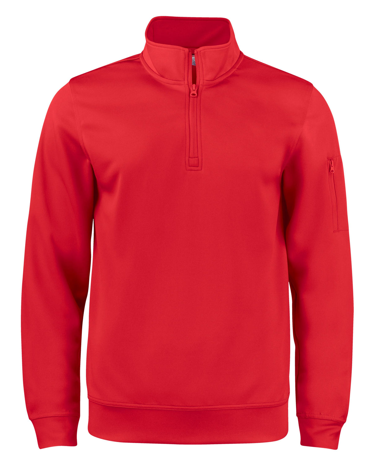 Clique Men's Lift Solution-dyed Performance Half Zip Sweatshirt-1