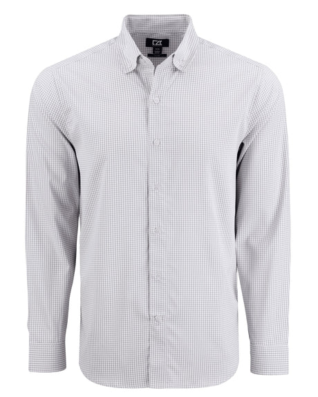 Cutter & Buck Men's Skyline Big & Tall Long Sleeve Button Down Dress Shirt-1