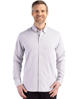 Cutter & Buck Men's Skyline Big & Tall Long Sleeve Button Down Dress Shirt-4