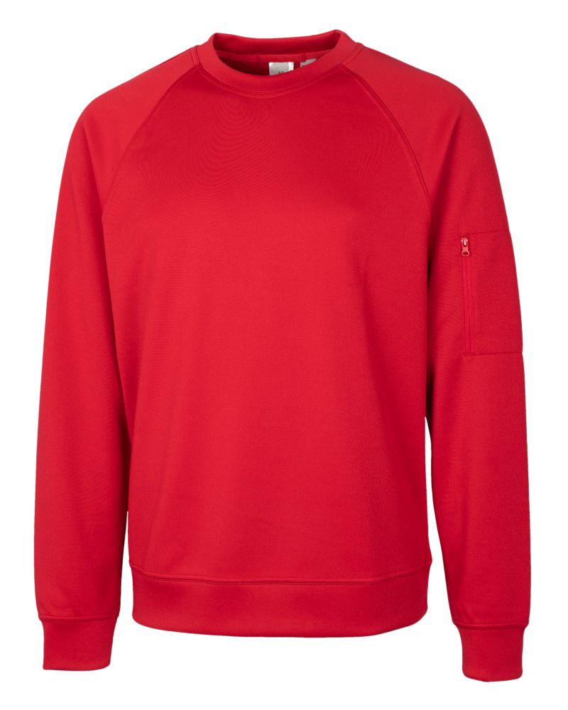 Clique Men's Lift Solution-dyed Performance Crewneck Sweatshirt-2