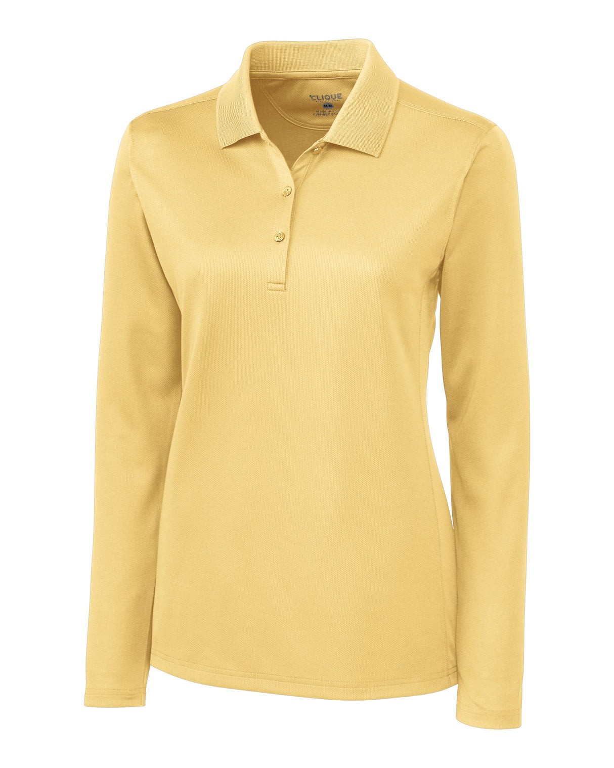 Clique Women's Ice Pique Tech Long Sleeve Polo-1