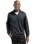 Clique Men's Lift Solution-dyed Performance Half Zip Sweatshirt-1