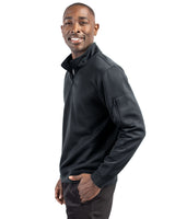 Clique Men's Lift Solution-dyed Performance Half Zip Sweatshirt-3
