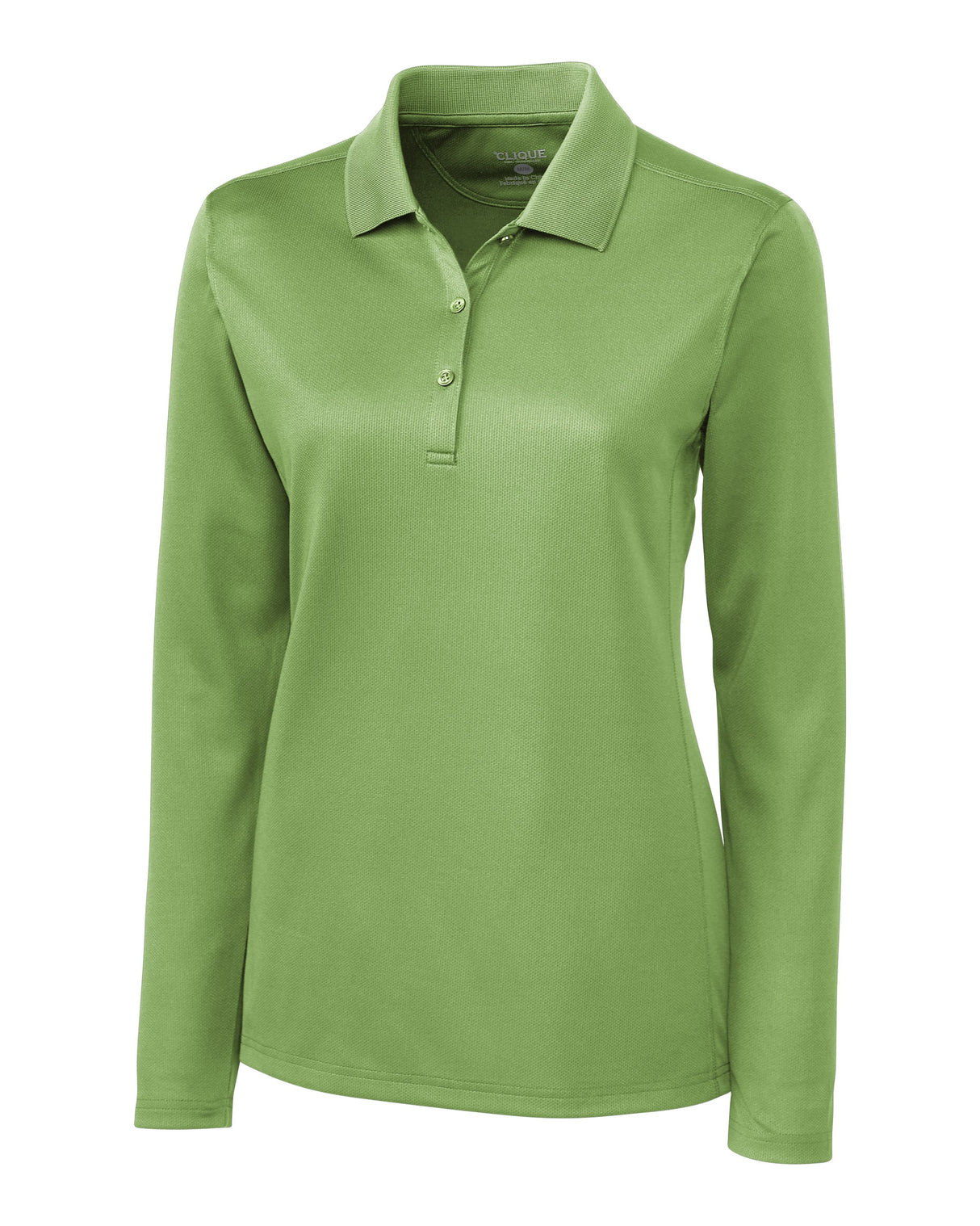 Clique Women's Ice Pique Tech Long Sleeve Polo-1