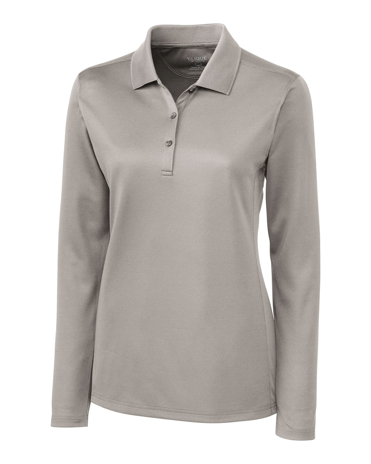 Clique Women's Ice Pique Tech Long Sleeve Polo-1