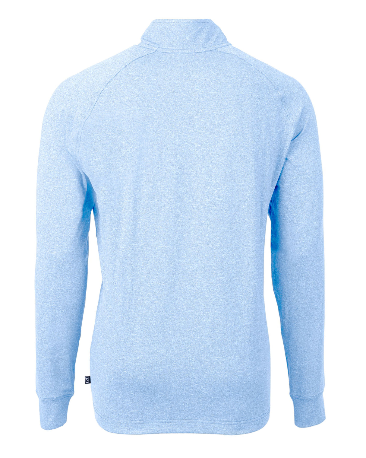 Cutter & Buck Men's Adapt Recycled Soft Knit Stretch Heathered Quarter Zip Pullover-3