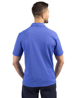 Cutter & Buck Men's Virtue Recycled Tile Print Featherlight Pique Polo-2