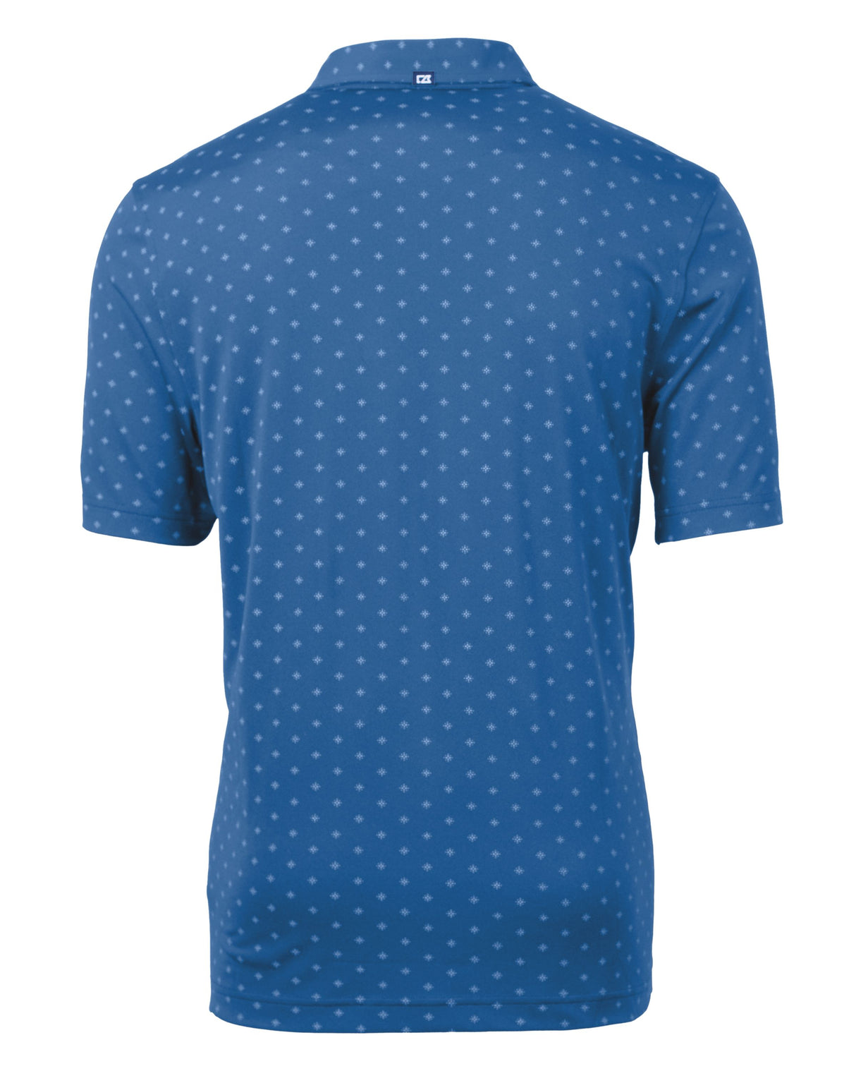 Cutter & Buck Men's Virtue Recycled Tile Print Featherlight Pique Polo-6