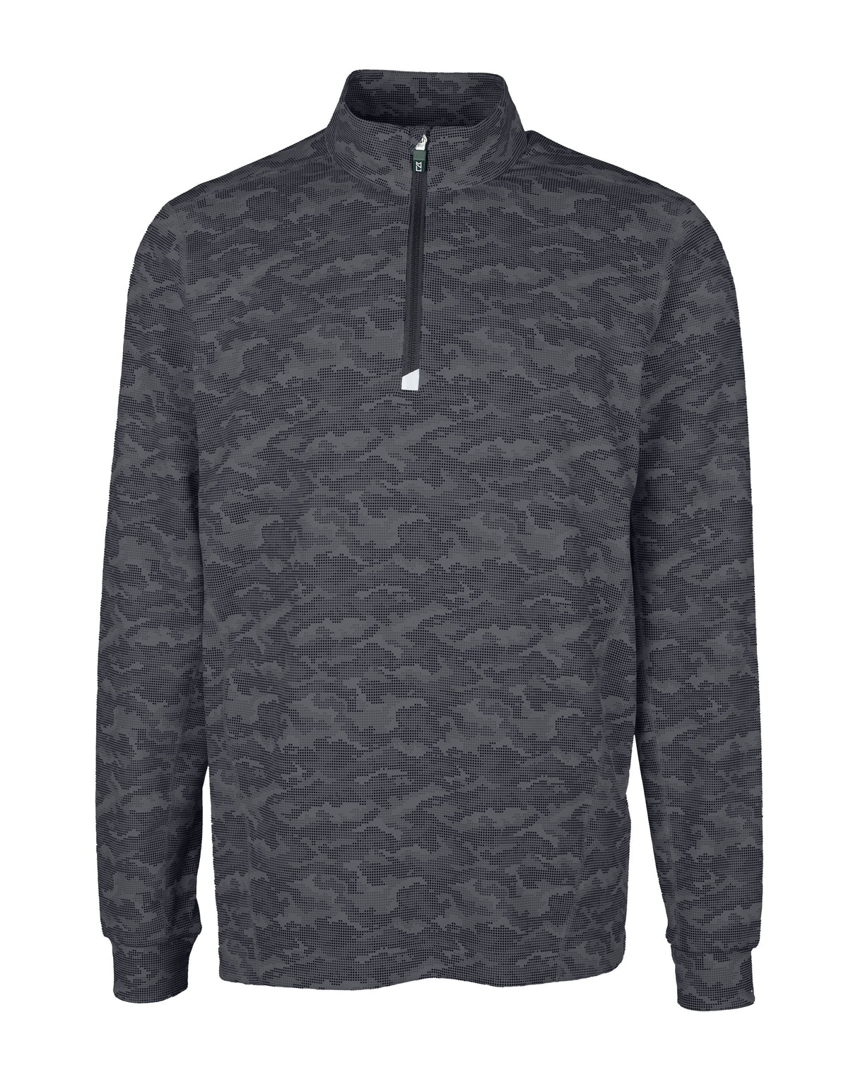 Cutter & Buck Men's Traverse Big & Tall Camo Quarter Zip Pullover-1