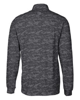 Cutter & Buck Men's Traverse Big & Tall Camo Quarter Zip Pullover-3