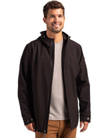 Cutter & Buck Men's Camano Recycled Everyday Stretch Water Resistant Full Zip Jacket-2